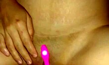 Latina Amateur Squirts During Horny Pussy Masturbation