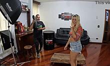 Mila Falk Faces Huge Toy Challenge Leading To Gaping In Lingerie