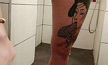 Blonde Teen Enjoys Private Shower Time