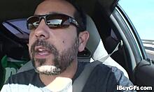 Busty Brunette Sheila Marie Toys with Her Shaved Pussy