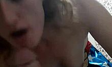 cosplay redhead young sucks big cock eagerly