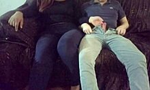 Friend invited to watch Transformers movie ends with deep throat blowjob on big cock