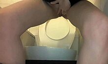 amateur redhead milf explodes in extreme squirt orgasm!