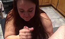 amateur blowjob with a cum shot ending