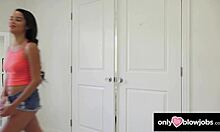 my hot roommate maya bijou sucking dick in dorm?