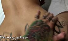 Visiting tattooed japanese slut wiitch666 led to hardcore blowjob and masturbation