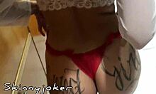 Visiting tattooed japanese slut wiitch666 led to hardcore blowjob and masturbation