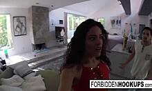 A Food Delivery Turns Into Step-Siblings Banging