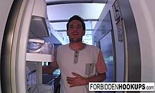 A Food Delivery Turns Into Step-Siblings Banging