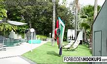 A Food Delivery Turns Into Step-Siblings Banging