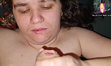 This horny milf wife loves blowjobs and handjobs with cumshots.