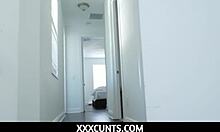 Sadie Pop teases stepfather with handjob and blowjob