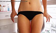 Sara Latina uses big dildo on her ass in Argentina!