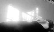 Ebony Beauty Feels Deep Emotions During Missionary Blowjob And Cum On Ass