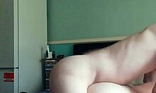 Hammers thick cock slams me bareback with intense moans.