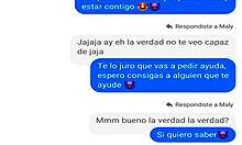 Maly Mendoza convinces her teacher for intimate masturbation session