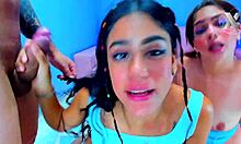 extreme blowjobs making latinas gag on cocks