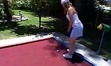 Teen Little 18+ April Goes Solo Outdoors