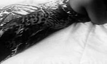 Ebony Beauty Feels Deep Emotions During Missionary Blowjob And Cum On Ass