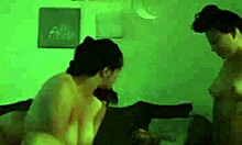 Intense Threesome With Girlfriend And Baby Mother