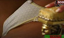 Deutsche devote sklavin trying bondage in bdsm session