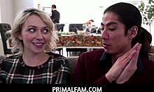 primalfam step sis ava sinclaire sucks and fucks at dinner