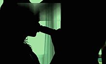 girlfriend gives nice blowjob with friend