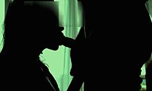 girlfriend gives nice blowjob with friend