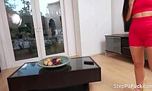 Teen Beauty Theodora Day Rides Mike Mancini Hard at Home