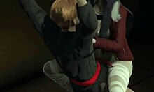 kure karure riding muscular bodybuilder's cock, moaning and spanking 😍