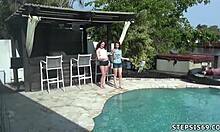 Teen Girl Webcam Intense Threesome With Hot Guy And Ally's Love