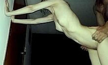 horny petite 18+ asks me to fuck her hard and she cant stand up from orgasm