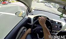 Barely Legal Teen Dani Desire Gives Rough Blowjob to Cock