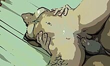 karol wins big cock from hung guy in animated gay scene