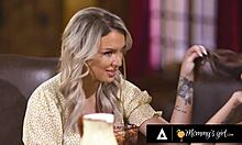 hey, laney grey is sharing her gf's pussy with kenzie taylor for dessert 😋