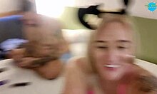 hey, watch us try these new sex toys, getting so wet and horny