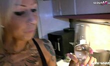 german teen anni angel rides big cock on birthday