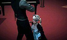 3D Anime Cartoon Featuring Cute Asian Teen Girls in Adventure