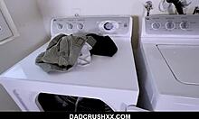 Avi Love's Slutty Teen 18+ Gives Stepdad Sloppy Wet Blowjob