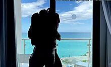 Trailer for elevator fantasies with Roxas in gay bareback cumshot scene on gaysight.com.