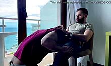 Trailer for elevator fantasies with Roxas in gay bareback cumshot scene on gaysight.com.