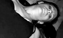 I watch taymanda orgasm hard on the picnic table with her boyfriend's wet cock