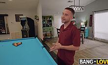 Ebony Amateurs Strip by Pool with Tony Rubino and Paris Muse Sucking and Banging