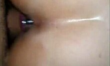 First anal hurt, but she broke my ass anyway