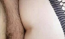 First anal hurt, but she broke my ass anyway