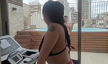 hey, working out turned into gym sex with deluxeshura0