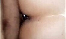 First anal hurt, but she broke my ass anyway