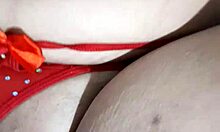 does she enjoy inserting her dildo into her ass?