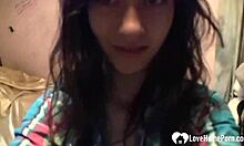 Watch Cute Babe Rip Clothes And Play Shaved Pussy!