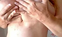 i shake my huge boobs and strip for you